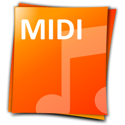 File MIDI Icon 256x256 png
